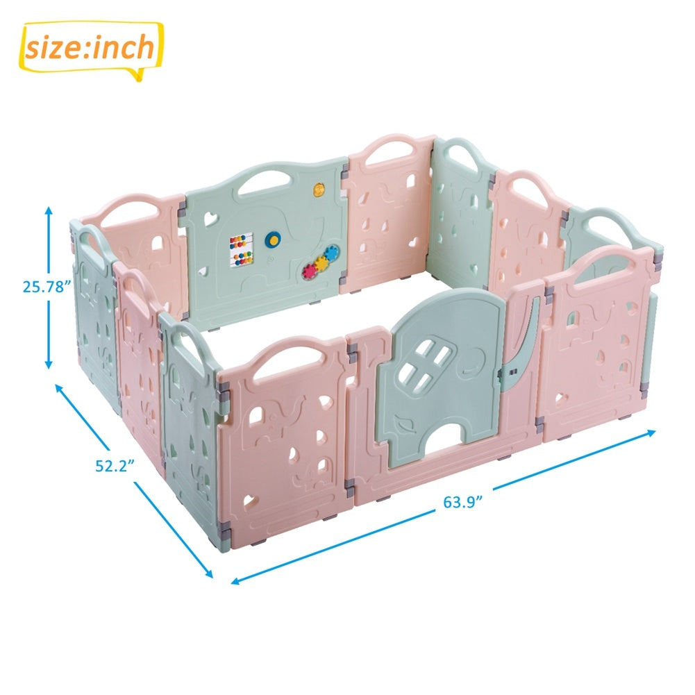 Safety Playards | Kiddie Activity Centre | Elephant Style - TinyTots