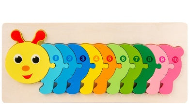 Wooden 3D Puzzle Set | 18 Animal & Vehicle Designs | Educational Toy for Kids