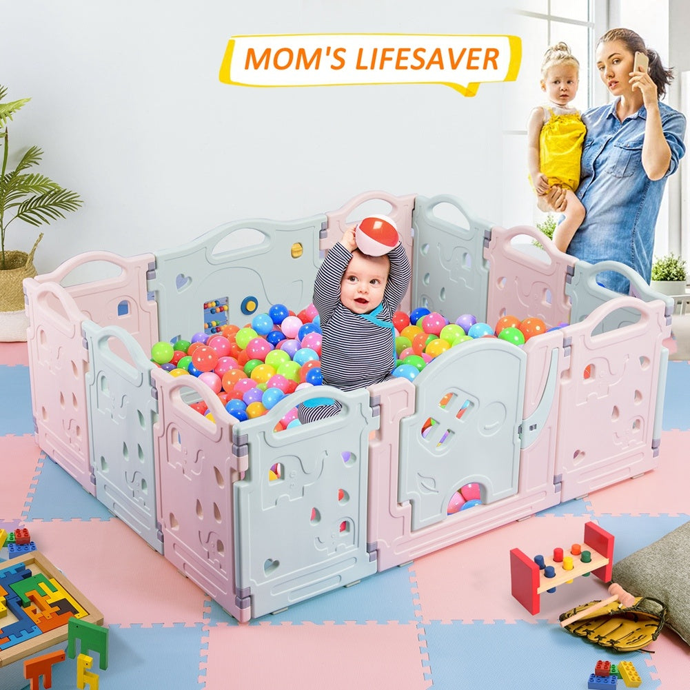 Safety Playards | Kiddie Activity Centre | Elephant Style - TinyTots