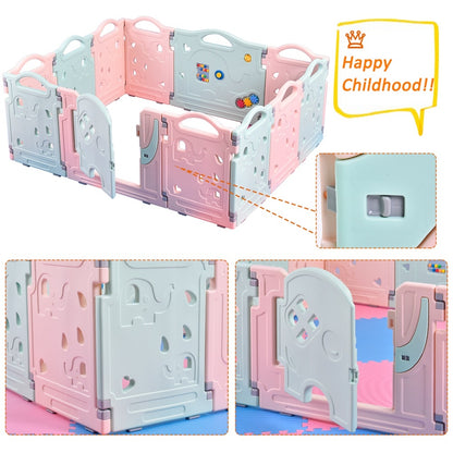 Safety Playards | Kiddie Activity Centre | Elephant Style - TinyTots
