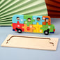 Wooden 3D Puzzle Set | 18 Animal & Vehicle Designs | Educational Toy for Kids