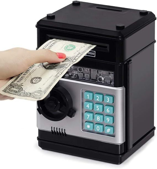 Digital Coin Counting Piggy Bank | Money Saving Challenge Box for Kids | Battery-Powered Counter