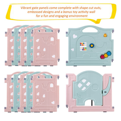 Safety Playards | Kiddie Activity Centre | Elephant Style - TinyTots