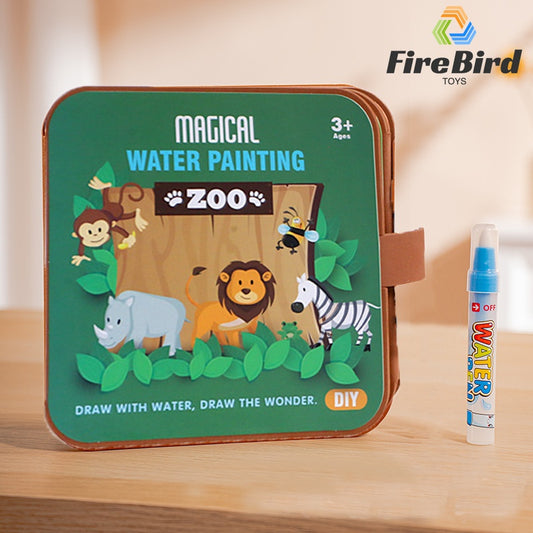 Magical Water Drawing Book - Reusable Puzzle Toy for Children